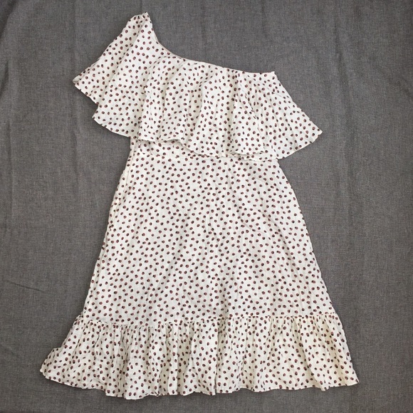 PAPER CROWN Harper Ruffle One Sleeve Dress - Picture 10 of 15